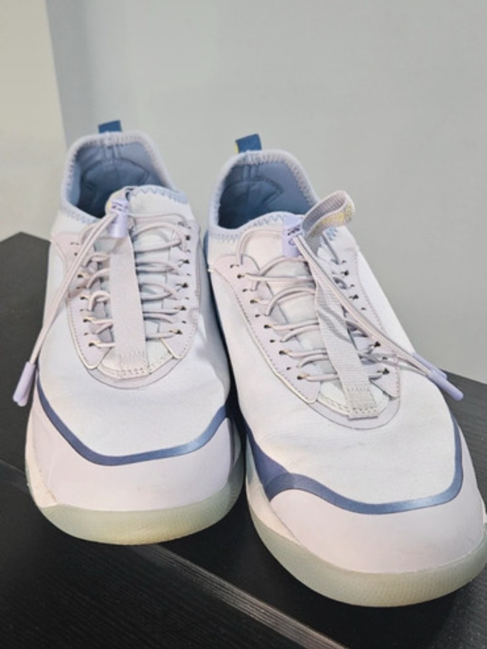 Clove Light Lavender Sneakers with Yellow Accent - Picture 2 of 7